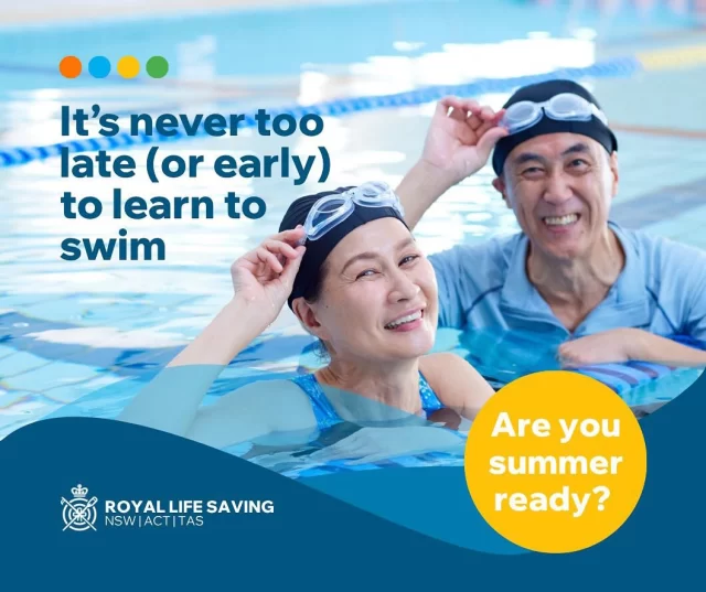 ☀️ Are you Summer Ready?! ☀️ 

Now is the time to take action and start enjoying the water with your family and friends. We know learning to swim can be a daunting task, easily put off only to find that while everyone else is enjoying their holiday splashes, you’re stuck on the sidelines. 

Adult Learn to Swim lessons are here to get you confident and comfortable in the water. 

Reach out for more information or to come and try 1 lesson! 0288148637 #areyouready #royallifesaving #summerswimming #adultlearntoswim @lifesavingnsw